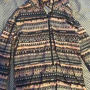 Fun Print Nike Pro Half Zip - Dry Fit